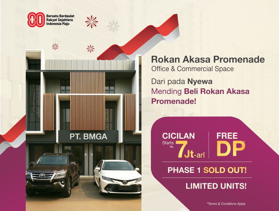 Promo Ruko Akasa Promenade BSD City